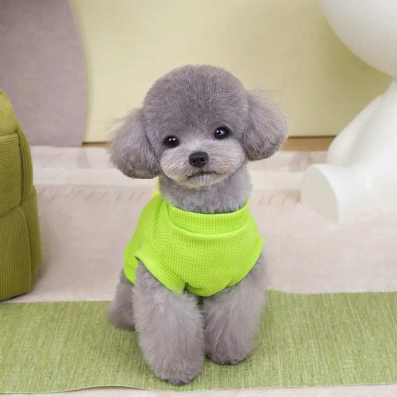 Elastic Mesh Little Dinosaur Dog Vest Dog T-Shirt