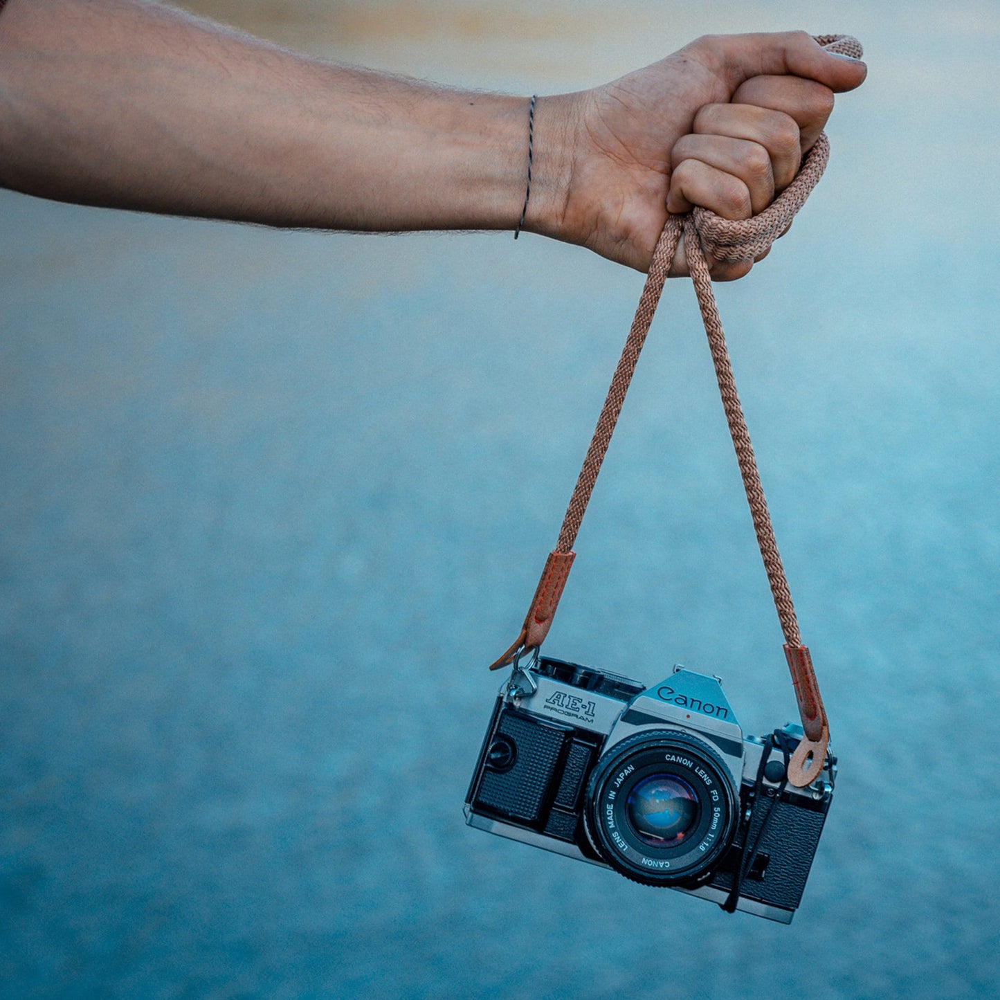 Wrist and Neck Strap for SLR, DSLR Cameras - Black / Brown / Green - Small / Medium / Large