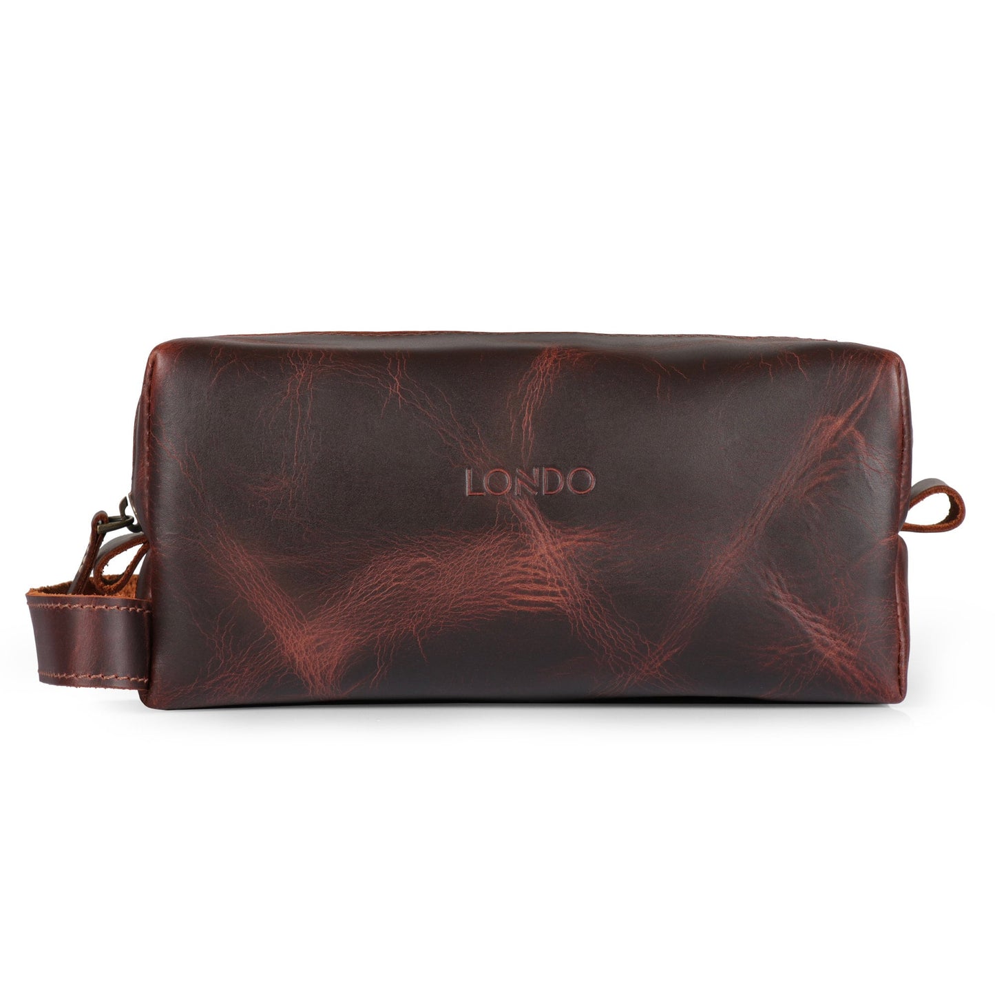 Personalized Top Grain Leather Dopp Kit for Men, Handcrafted Leather Travel Toiletry, Leather Shaving Organizer Bag, Unisex Travel Case