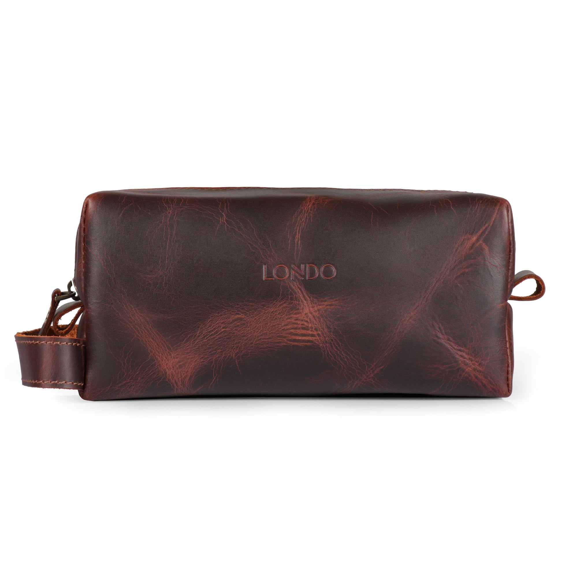 Personalized Top Grain Leather Dopp Kit for Men, Handcrafted Leather Travel Toiletry, Leather Shaving Organizer Bag, Unisex Travel Case