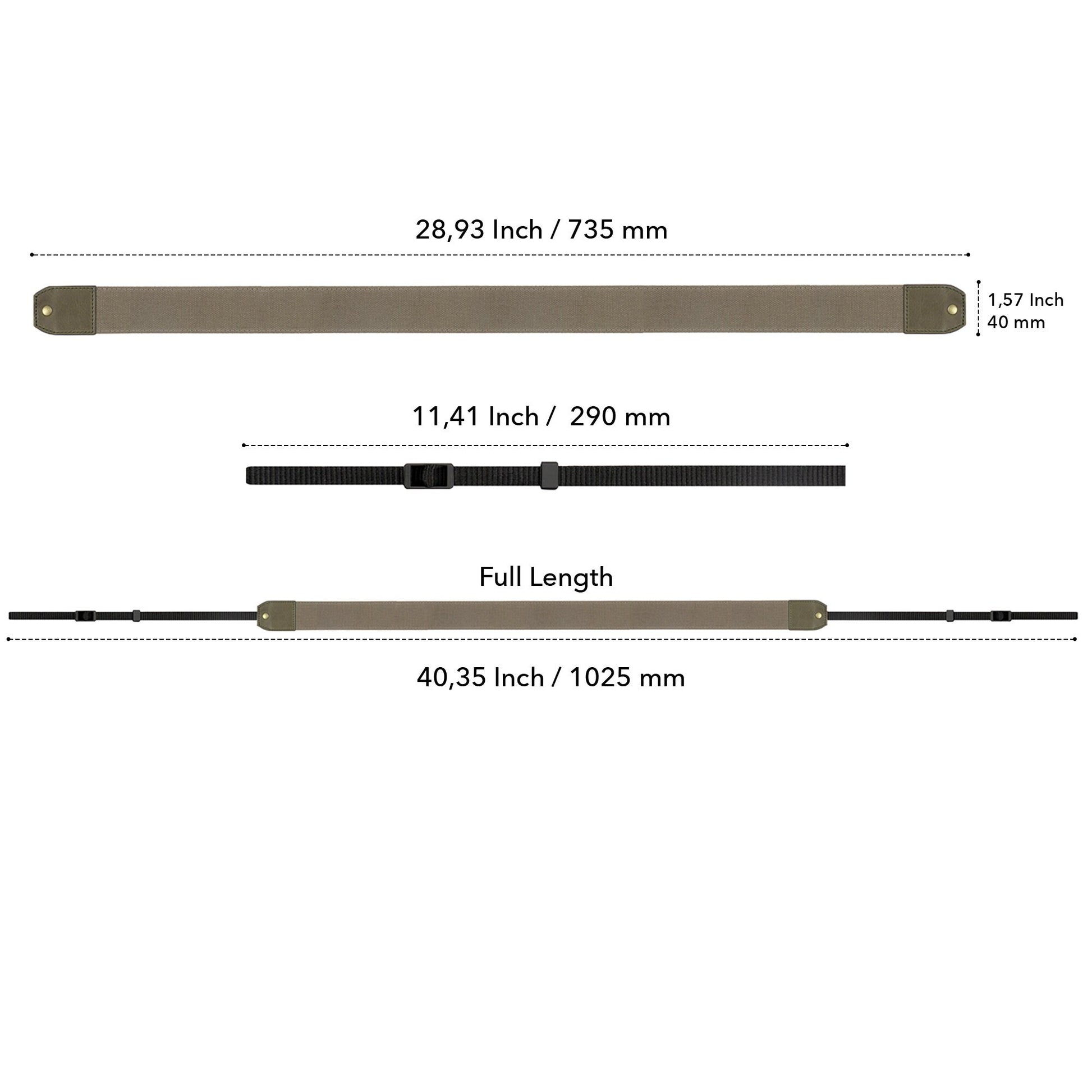 Personalized Canvas and Genuine Leather Adjustable Shoulder or Neck Strap Gift Strap for Photographers DSLR Camera Holder