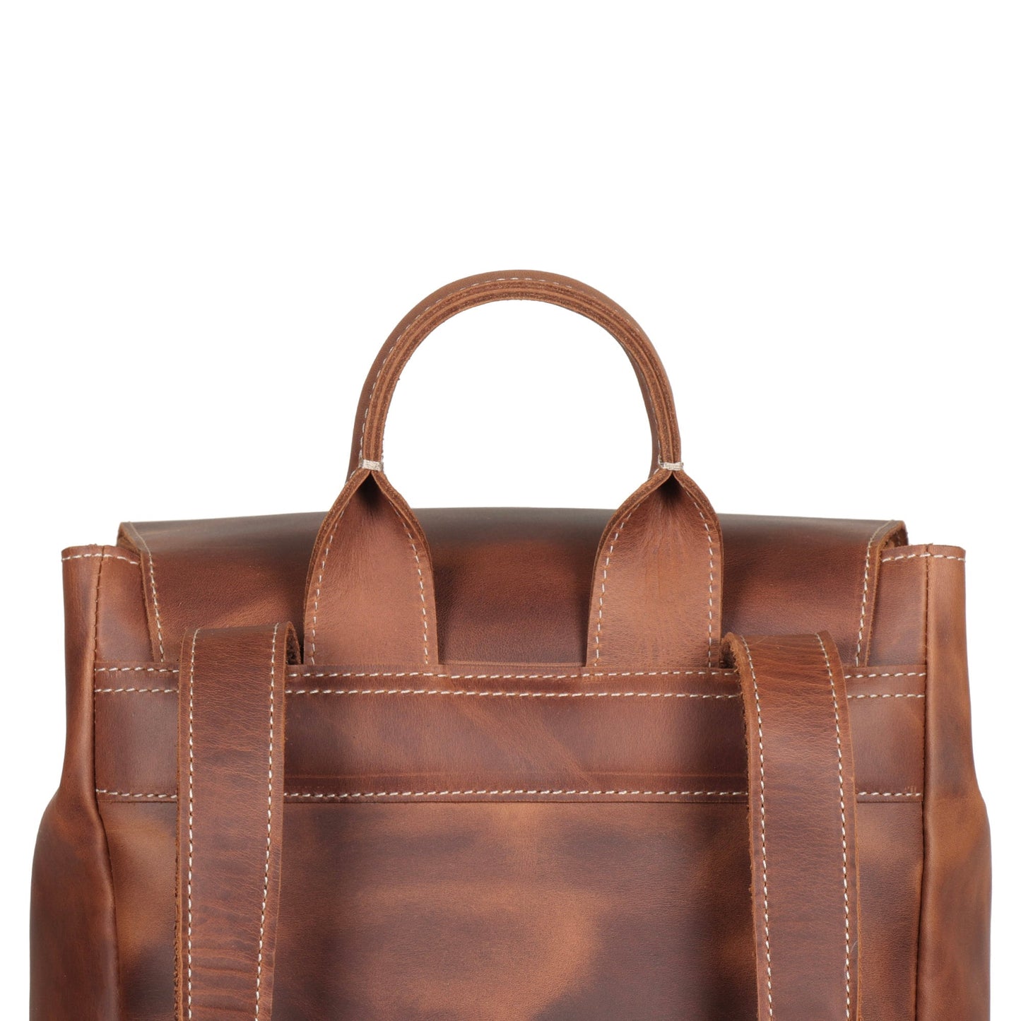 Handcrafted Top Grain Leather Backpack, Weather-Resistant Hiking, Women & Men Purse, Unisex, Vintage Laptop Valley Backpack