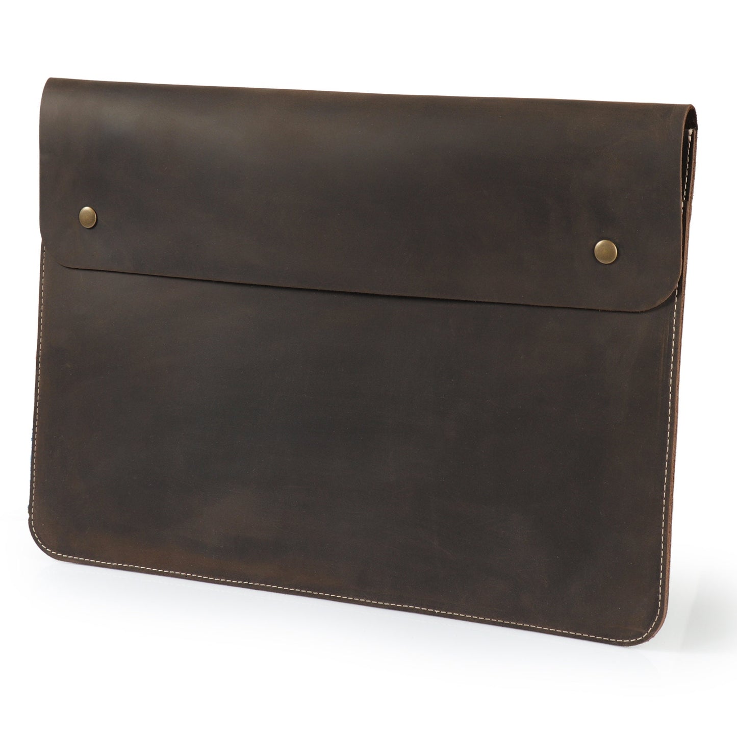 Personalized Leather Sleeve Bag for MacBook Pro and Air - 16'', 14", 13'', 13.3'' & 15'' MacBook Air Case,