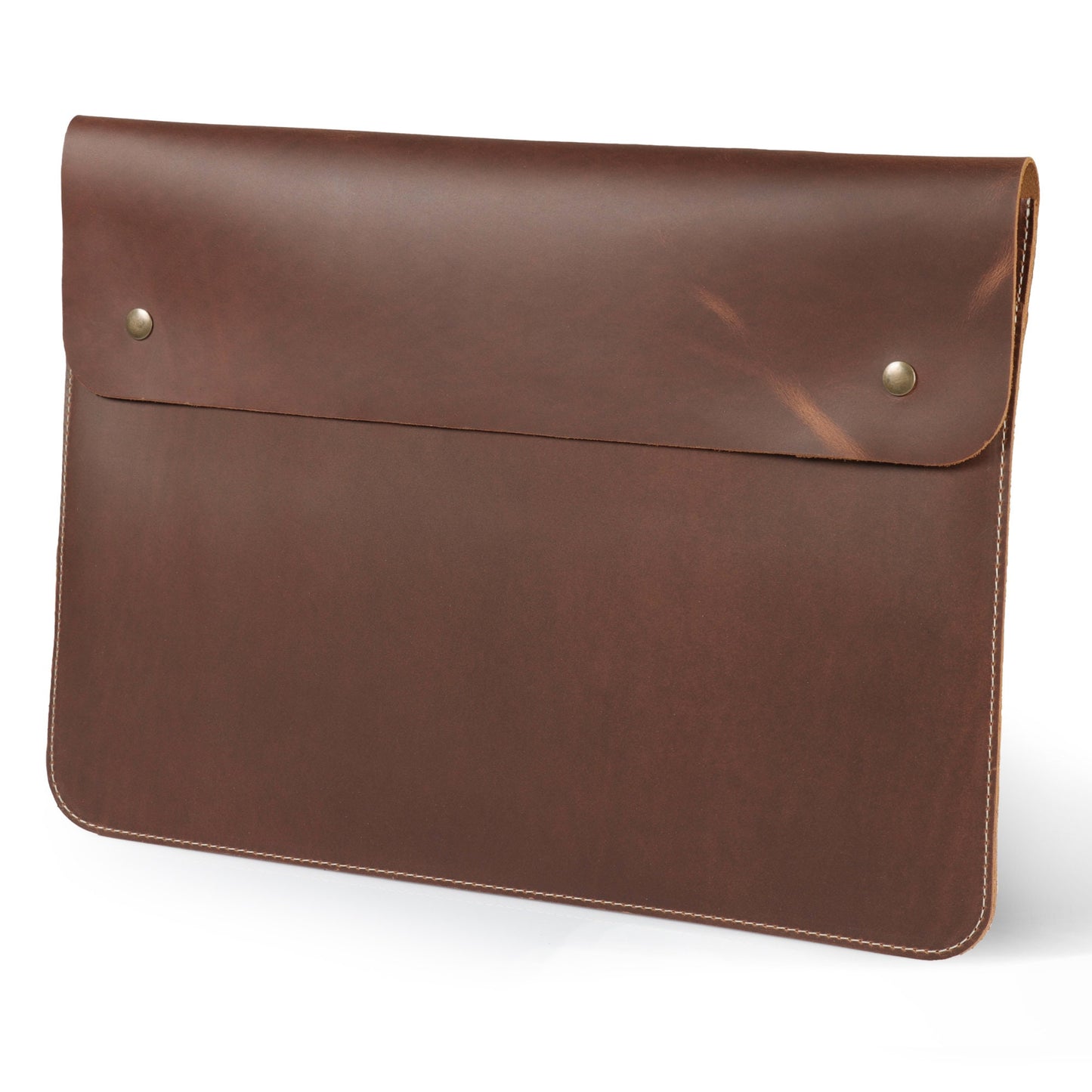 Personalized Leather Sleeve Bag for MacBook Pro and Air - 16'', 14", 13'', 13.3'' & 15'' MacBook Air Case,