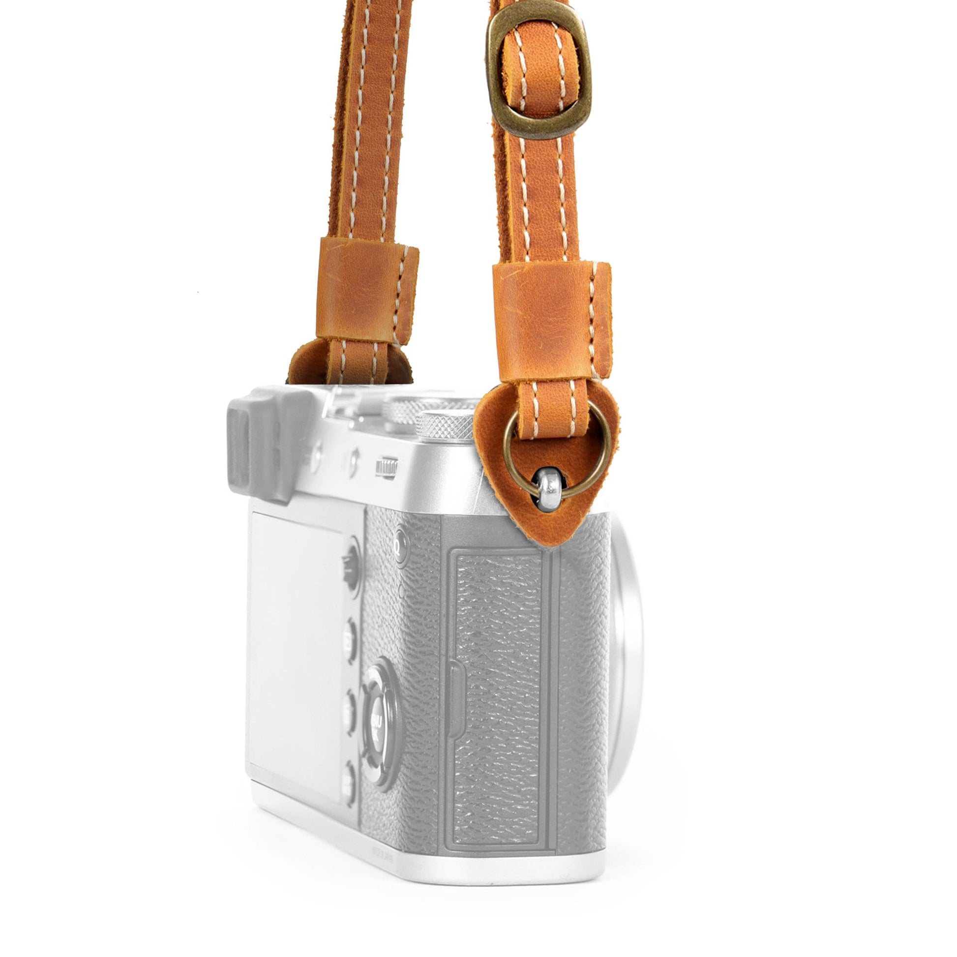 Leather Camera Strap Gift Custom Strap for Photographers DSLR Camera Holder - Unique Colorful Designs - Gift for him Gift for Her