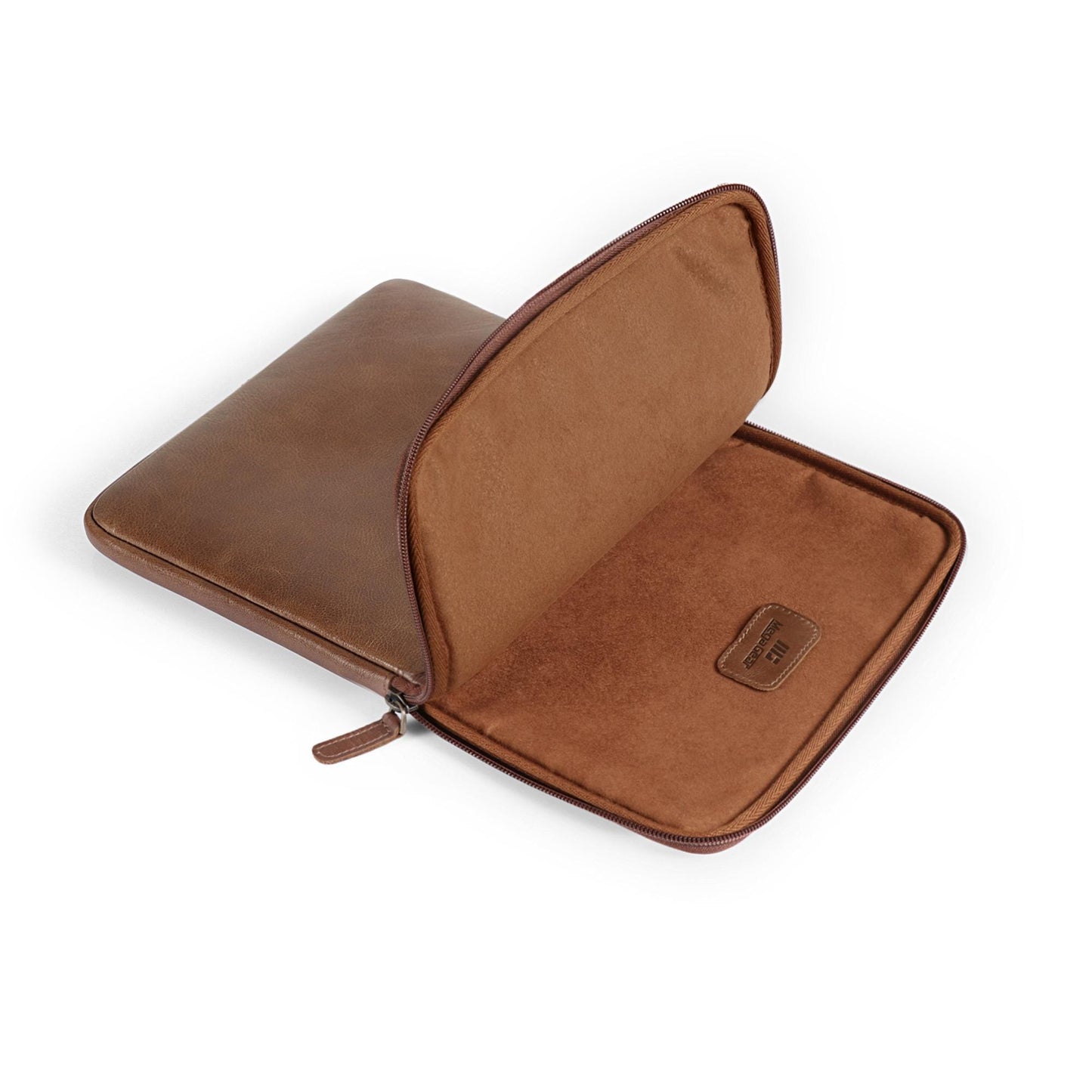 Personalized Top Grain Leather Sleeve Bag for MacBook Pro and Air - 16'', 14'', 13'', 13.3'' & 15'', Leather
